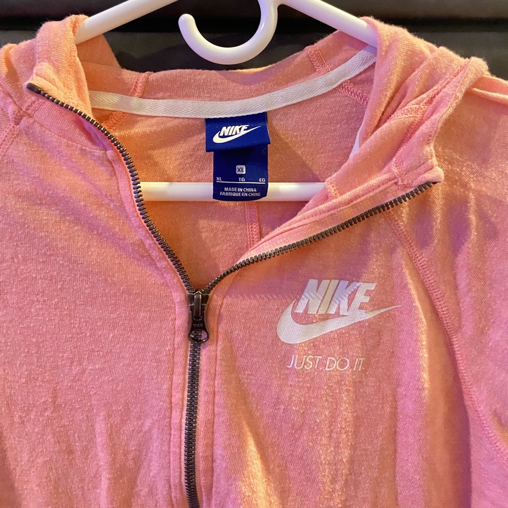 Women’s Pink Nike Zip Up